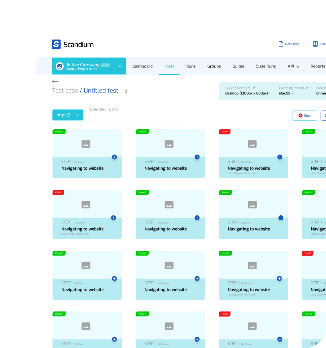 Scandium Landing Scandium 2