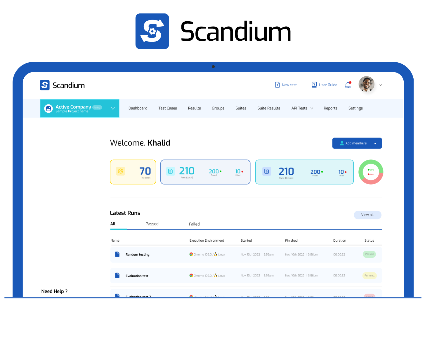Scandium Landing Scandium Main